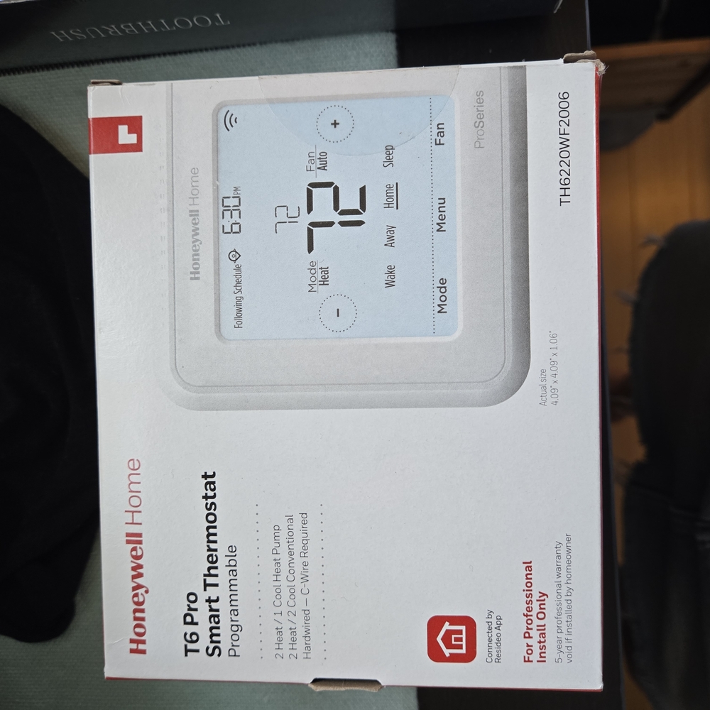 Honeywell Home T6 Pro Smart Thermostat - White